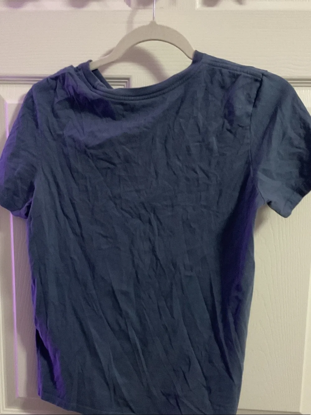 Nike Navy Blue Logo Tee never worn